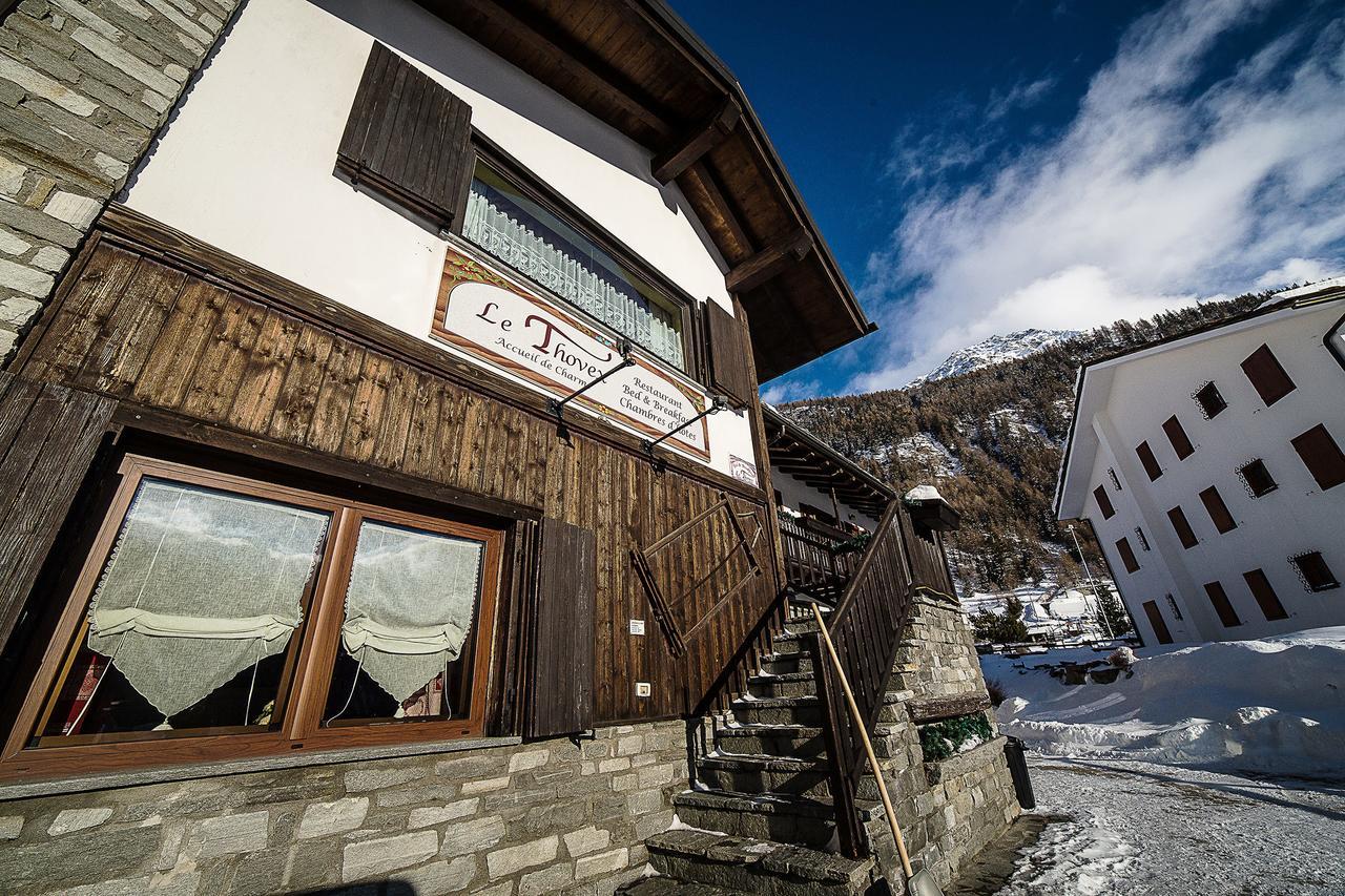 Le Thovex Bed & Breakfast La Thuile Dış mekan fotoğraf